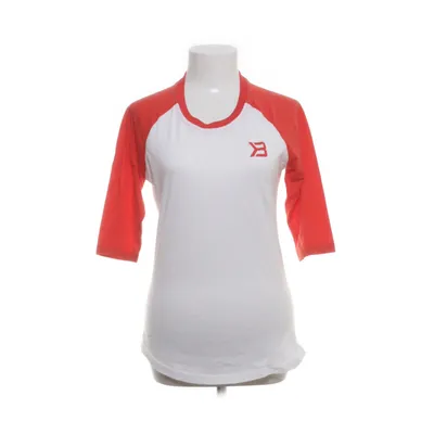 Baseballtröja (Vit, Röd) från Better Bodies Bomull, Polyester
