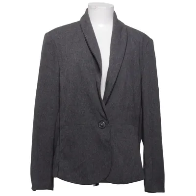 Blazer (Gris) de Brandtex Élasthane, Polyester, Viscose