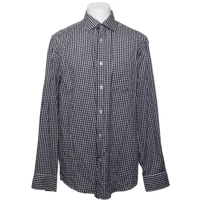 Hemd (Schwarz, Weiß) von Finest Shirtmaker Baumwolle
