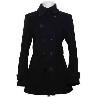 Pea coat (Black) from Tiger of Sweden Acetate, Cashmere, Polyester, Viscose, Wool