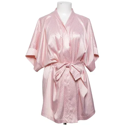 Robe de chambre (Rose, Blanc) de Blush Élasthane, Polyester