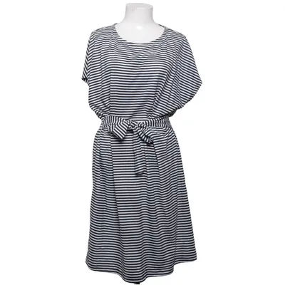 Robe (Bleu, Blanc) de Essentials Coton biologique, Polyester recyclé