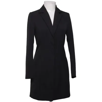 Coat (Black) from Bubbleroom by Molly Rustas Elastane, Polyester