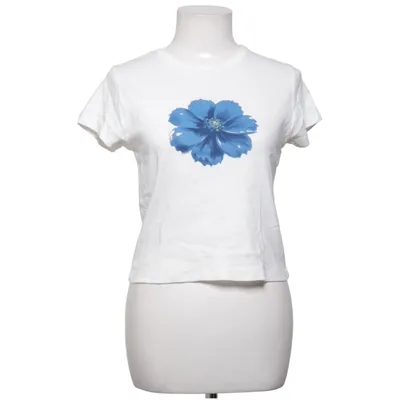 T-shirt (Blanc, Bleu) de Pacific Republic Coton