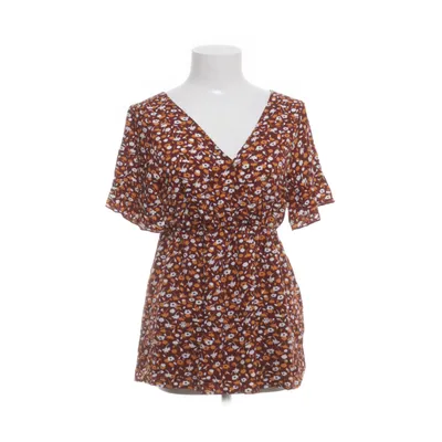 Peplum top (Orange, Red, White) from Emery Rose Viscose