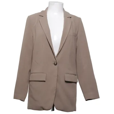 Blazer (Bruin) van Object Elastaan, Gerecycled polyester, Viscose