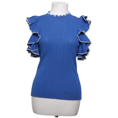 Top (Blue) from Uterqüe Polyamide, Viscose