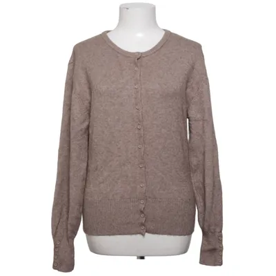 Cardigan (Beige) from Gina Tricot Polyamide, Polyester, Viscose