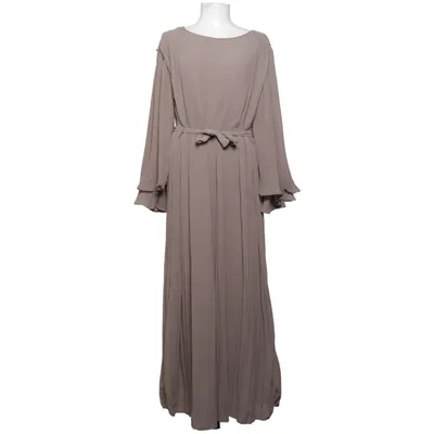 Maxi jurk (Beige) van Moda Italia Elastaan, Polyester
