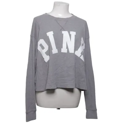 Collegetröja (Grå, Vit) från Pink Victoria's Secret Bomull, Elastan, Polyester