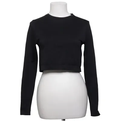 Crop top (Black) from Crivit Elastane, Polyamide, Recycled polyester