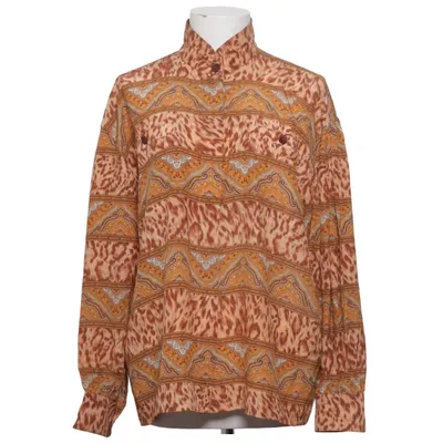 Bluse (Brun, Orange, Flerfarvet) fra Escada by Margaretha Ley Silke