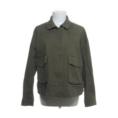 Jacket (Green) from Massimo Dutti Cotton