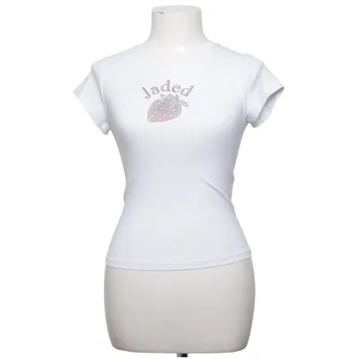T-shirt (Vit) från Jaded London Bomull, Elastan