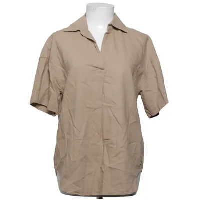Kortärmad skjorta (Beige) från Pernilla Wahlgren Linne, Viskos