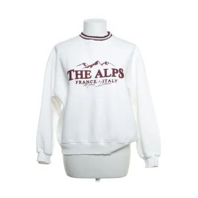 Sweatshirt (White, Red) from Chiquelle Cotton, Polyester