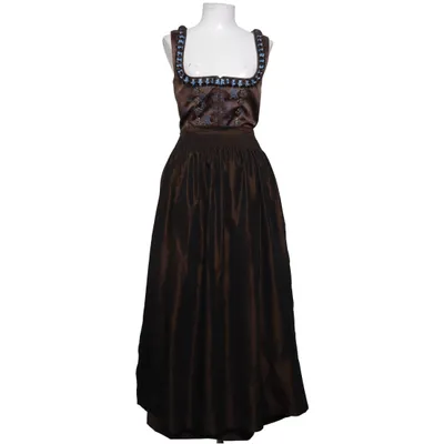 Dirndl (Marron) de Rose-Dirndl Coton, Polyester