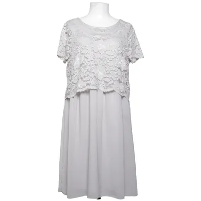Dress (Gray) from Happy Holly Elastane, Polyamide, Polyester