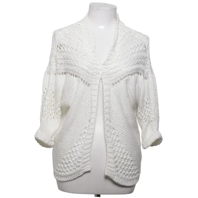 Kofta (Vit) från Bershka Knitwear