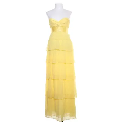 Aftonklänning (Gul) från Bcbgmaxazria Polyester, Silke