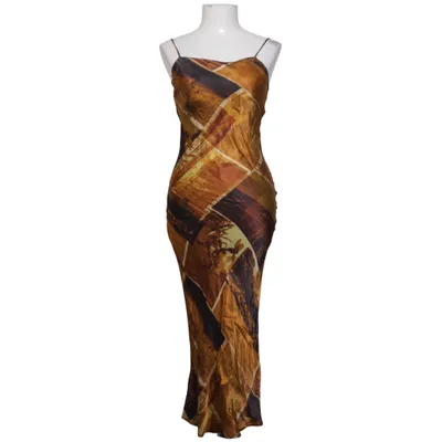 Maxi jurk (Bruin, Geel, Meerkleurig) van Topshop Viscose