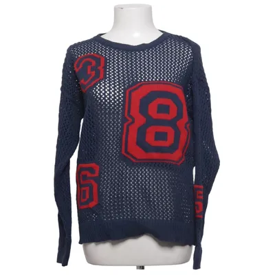 Pull-over (Bleu, Rouge) de Jeanswear Acrylique, Coton