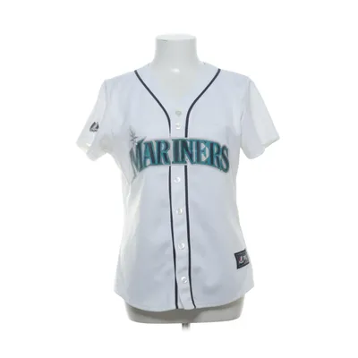 Baseballtröja (Vit) från Majestic Polyester