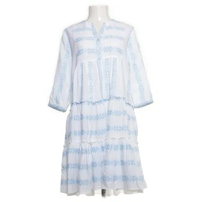 Dress (White, Blue) from In Linea Cotton