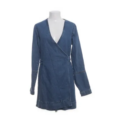 Denim jurk (Blauw) van Boohoo Katoen