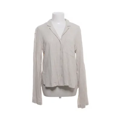 Shirt (Beige) van Weekday Linnen, Viscose