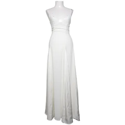 Maxi dress (White) from White Fox Polyester
