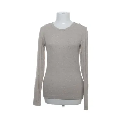 Långärmad t-shirt (Beige) från H&M Bomull, Elastan, Modal
