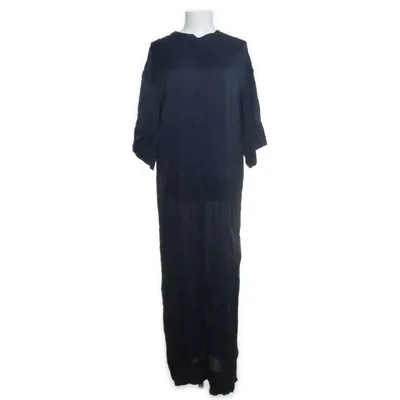 Maxi jurk (Blauw) van H&M Premium Quality Zijde, Viscose
