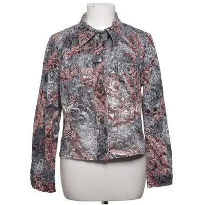 Denimjakke (Grå, Pink, Flerfarvet) fra Pardon Bomuld, Elastan