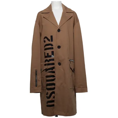 Coat (Beige) from Dsquared2 Cotton, Elastane