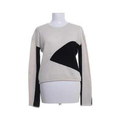 Sweater (White, Black) from Karl Lagerfeld Angora, Wool, Cashmere