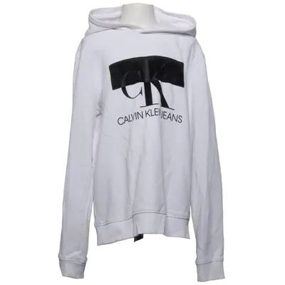 Sweat à capuche (Blanc) de Calvin Klein Jeans