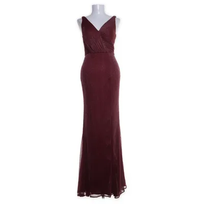 Robe de soirée (Rouge, Argent) de Lilly Polyamide, Polyester