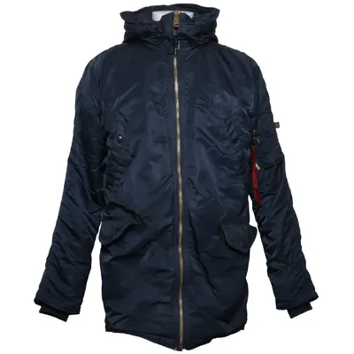 Vinterjacka (Blå) från Alpha Industries Polyamid, Polyester