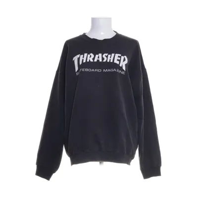 Collegetröja (Svart) från Thrasher Bomull, Polyester