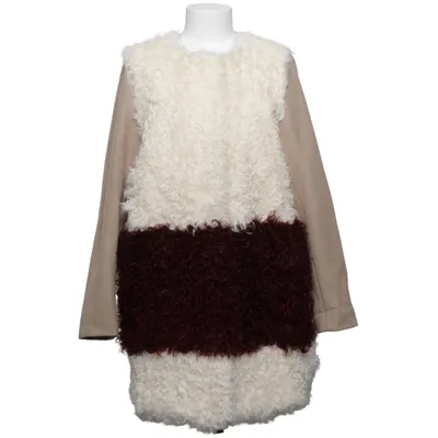 Jacket (White, Beige, Red) from MSGM Polyamide, Wool