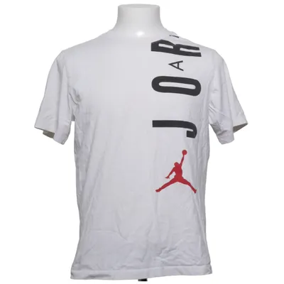 T-shirt (Wit, Zwart, Rood) van Nike Air Jordan Katoen