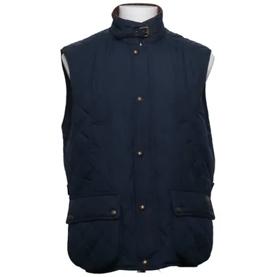 Outdoor Weste (Blau) von Polo Ralph Lauren Leder, Polyamid, Polyester