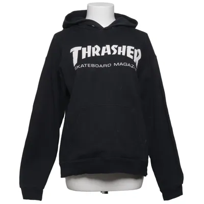 Sweat à capuche (Noir) de Thrasher Coton, Polyester