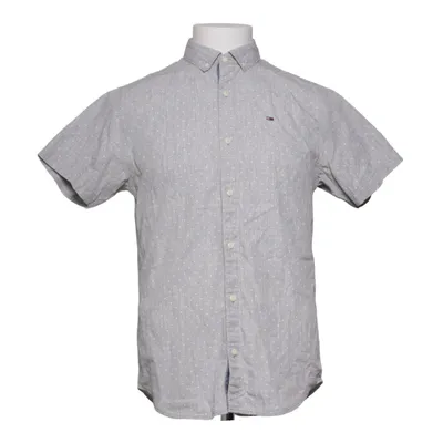 Chemise à manches courtes (Gris, Blanc) de Tommy Hilfiger Denim Coton