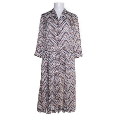 Skjortklänning (Vit, Flerfärgad) från Loewe Bomull, Silke