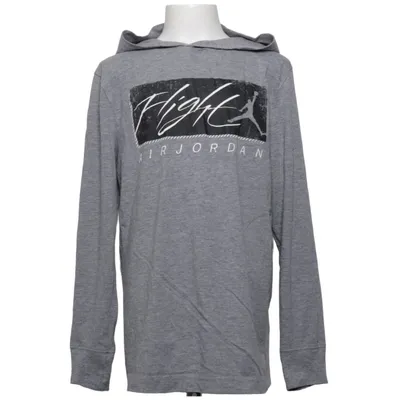 Capuchon sweater (Grijs) van Nike Air Jordan Katoen, Polyester