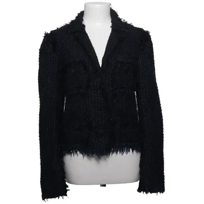 Blazer (Blue) from Lanvin Acetate, Acrylic, Cotton, Polyamide, Polyester, Polyurethane, Wool