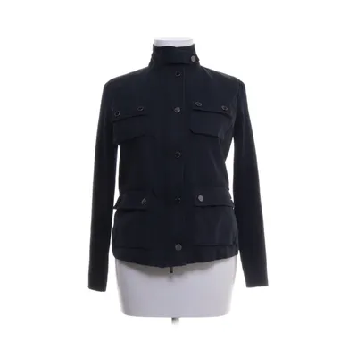 Safari jacket (Black) from Burberry Acrylic, Cotton, Merino wool