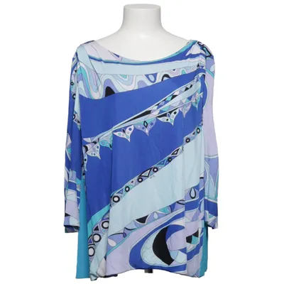 Top (Blue, Multicolored) from Emilio Pucci
